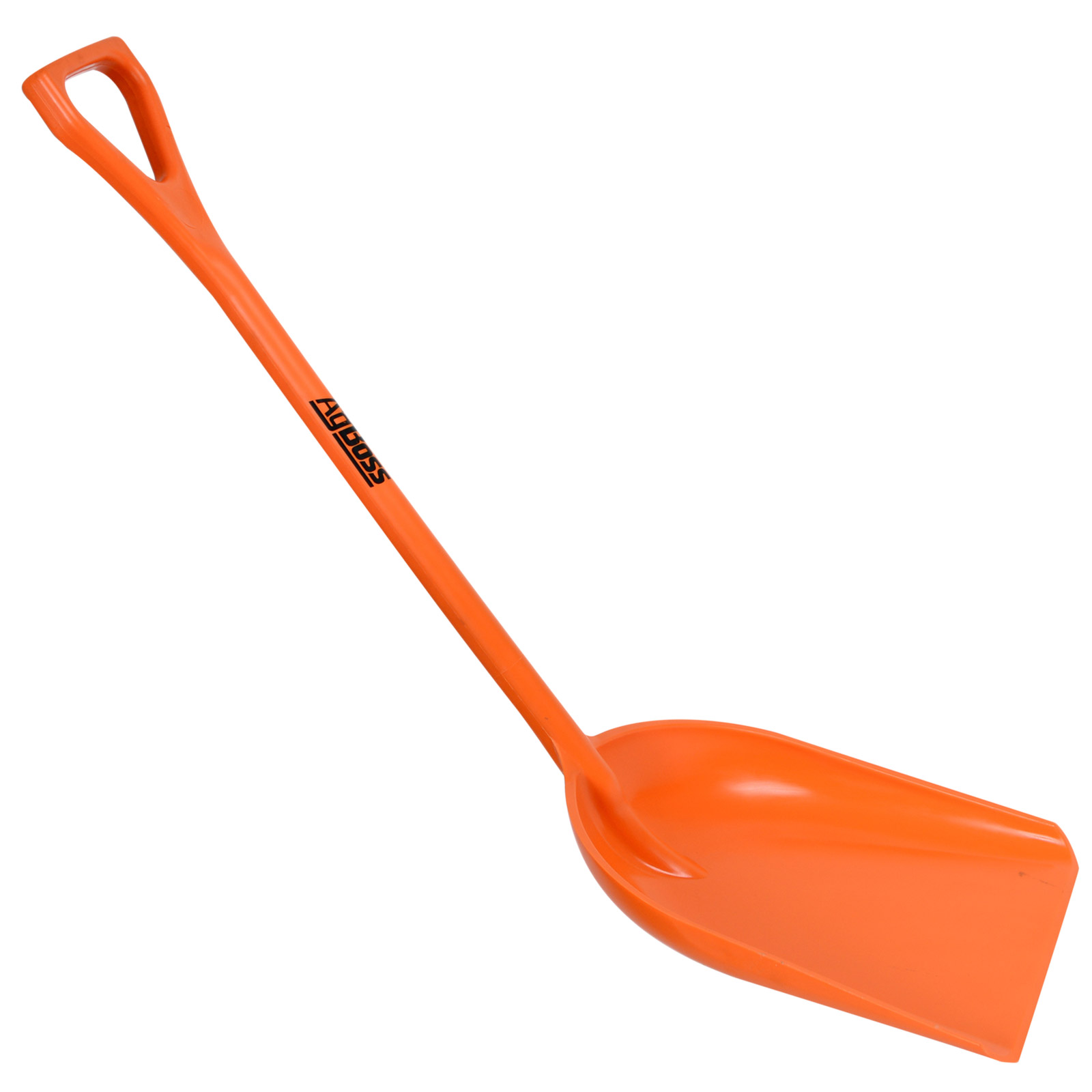 Leonard Poly Scoop Shovel With Extended D-Grip Handle