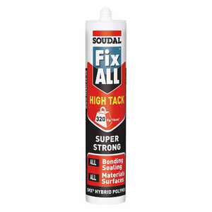 Soudal 290mL Fix All High Tack Sealant | Black