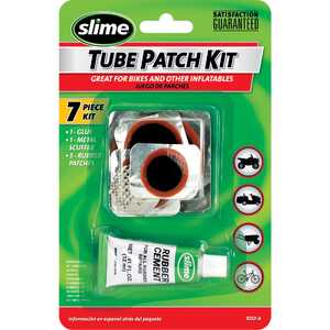 Slime 7pc Rubber Tube Patch Kit