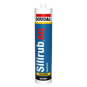 Soudal 310mL Silirub AQ Aquarium Sealant | Clear