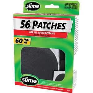 Slime 60pc Rubber Tube Repair Kit with 56 Patches