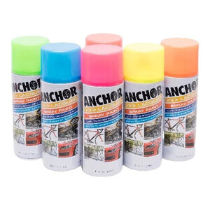Anchor 300g Lacquer Fluorescent Spray Paint