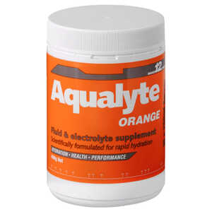 Aqualyte 480g Orange Fluid & Electrolyte Supplement Powder