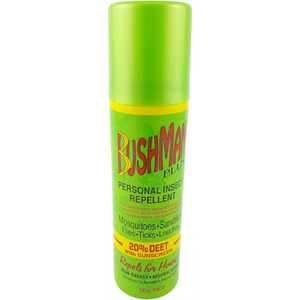 Bushman ′Plus′ Aerosol - 20% Deet w/ Sunscreen (50g)