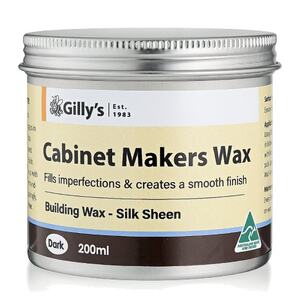 Gillys 200ml Cabinet Makers Wax | Dark