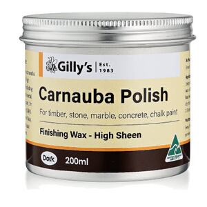 Gillys 200ml Carnauba Polish | Dark