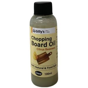 Gillys 100g Chopping Board Oil | Citrus & Beeswax