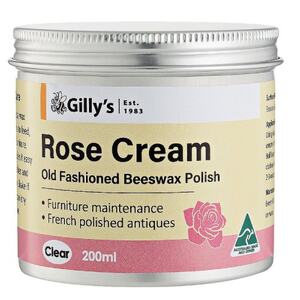 Gillys 200ml Cream Wood Polish | Rose