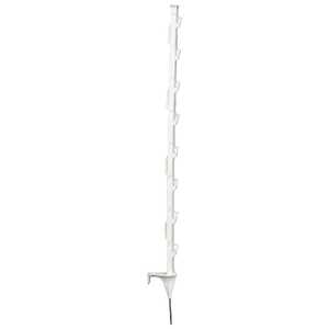 Thunderbird 25 Pack Plastic Electric Fence Multi Wire Tread-In Post | White | EF-61