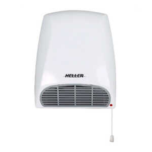 Heller 2000W Bathroom Wall Strip Heater with Pull Cord