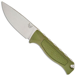 Benchmade Steep Country Fixed Blade Knife | Green / Satin