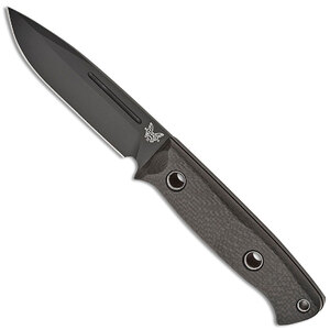 Benchmade Bushcrafter Fixed Blade Knife | Black