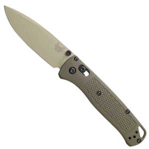 Benchmade Bugout AXIS Lock Folding Knife | Dark Olive / Tan