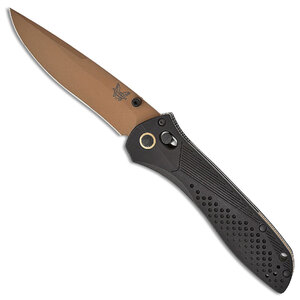 Benchmade Seven | Ten AXIS Lock Folding Knife | Black / Tan