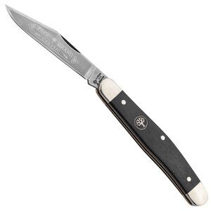 Boker Stockman Slip Joint Folding Knife | Ebony Wood / Grey