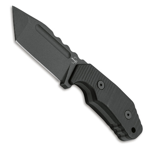 Boker Plus Little Dvalin Fixed Blade Tanto Knife | Black