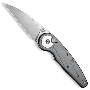 CIVIVI Starflare Button Lock Folding Knife | Grey / Satin