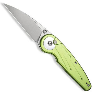 CIVIVI Starflare Button Lock Folding Knife | Green / Satin