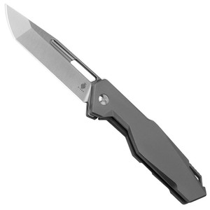 Kizer Beyond Frame Lock Folding Knife | Grey / Satin