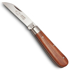Otter-Messer Weaver's Slip Joint Folding Knife | Sapele Wood | Carbon