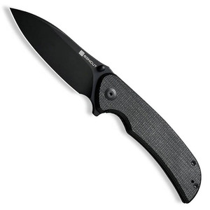 Sencut Borzam Liner Lock Folding Knife | Black