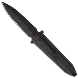 WE Knife Diatomic Frame Lock Folding Knife | Black Etched