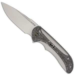 WE Knife Equivik Frame Lock Folding Knife | Grey / Satin