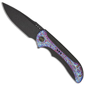 WE Knife Equivik Frame Lock Folding Knife | Purple / Black