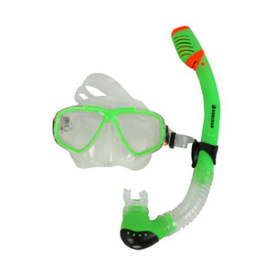 OzOcean 2pc Keppel Kids Mask & Snorkel Set | Green