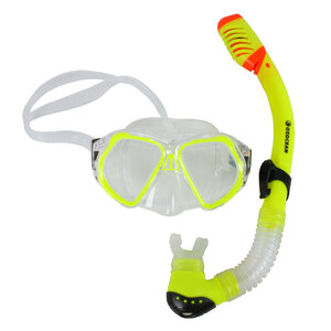 OzOcean 2pc Ningaloo Kids Mask & Snorkel Set | Yellow