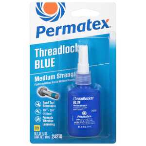 Permatex 10mL Medium Strength Threadlocker | Blue | 24210