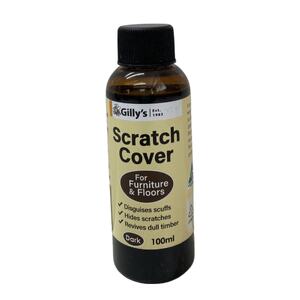 Gillys 100ml Scratch Cover for Furniture Floors | Dark