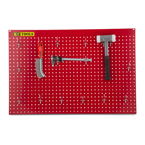 KC Tools Red 600 x 900mm Tool Peg Shadow Board