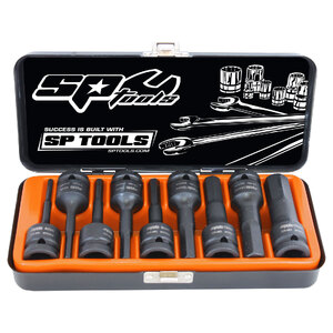 SP Tools 9pc 1/2" Dr Inhex Impact Socket Set Metric | SP20370