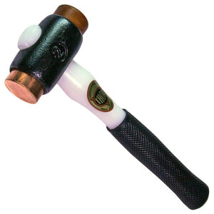 Thor 38mm 1080g Copper & Rawhide Mallet Hammer with Plastic Handle